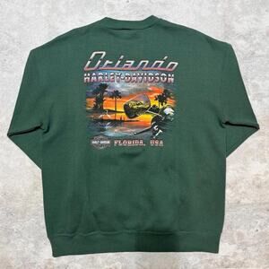 Vintage Harley Davidson Orlando, Florida Crewneck Sweatshirt